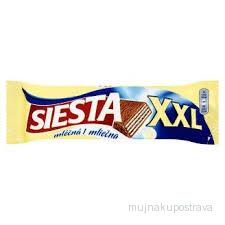 Siesta XXL mléčná oplatka 50g