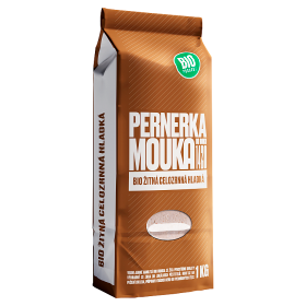 Mouka žitná celozrnná hladká BIO Pernerka 1kg