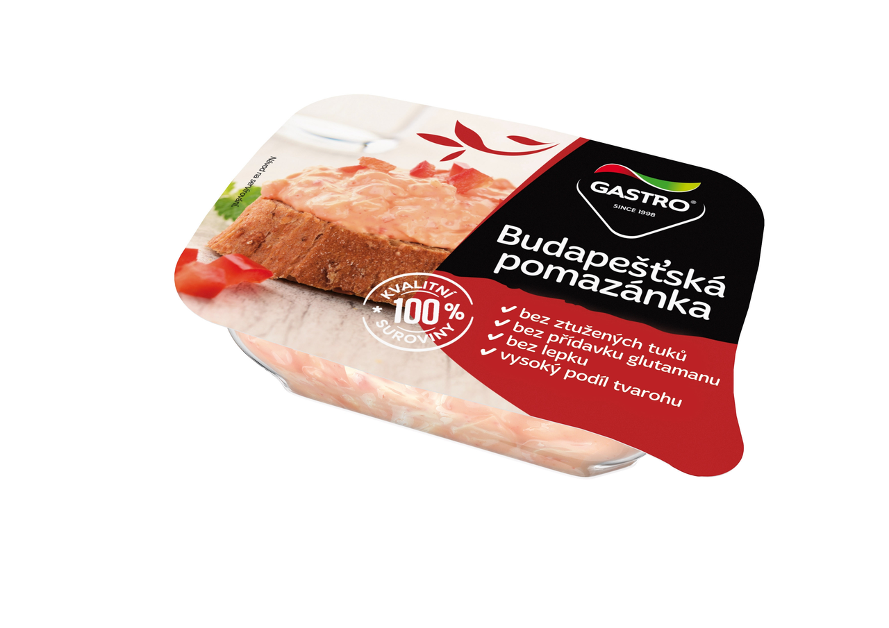 Pomazánka budapešťská 3 x 120g