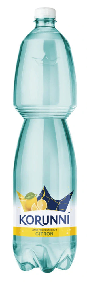 Korunní jemně perlivá citron 6 x 1,5l