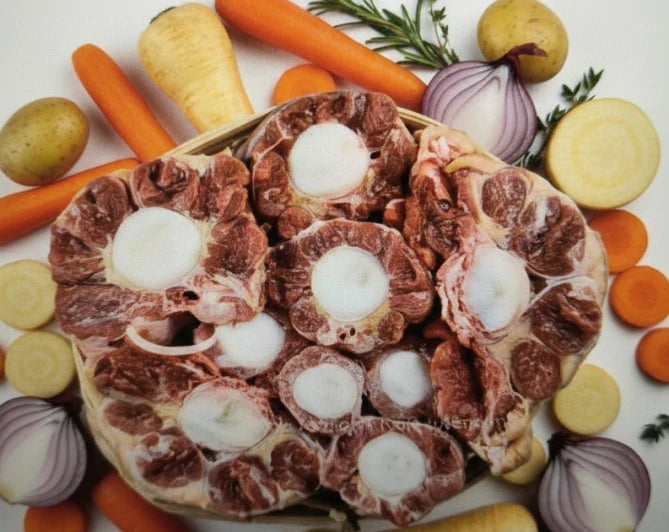 Hovězí oháňka špalíky sekané vakuo cca 1kg