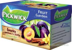 Pickwick Čaj švestky s vanilkou - 20 x 2g