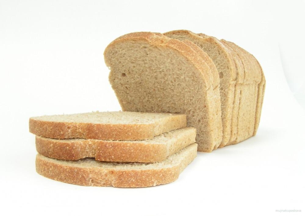 Toastový chleba světlý balený 500g