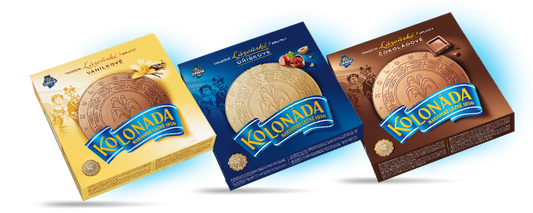 Kolonáda lázeňské oplatky Opavia  vanilkové 195g