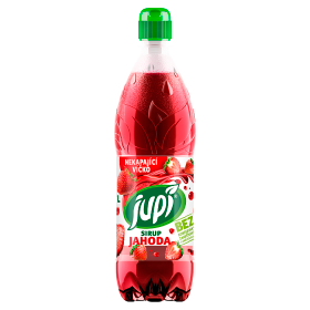 Sirup Jupí Jahoda 6 x 0,7 l