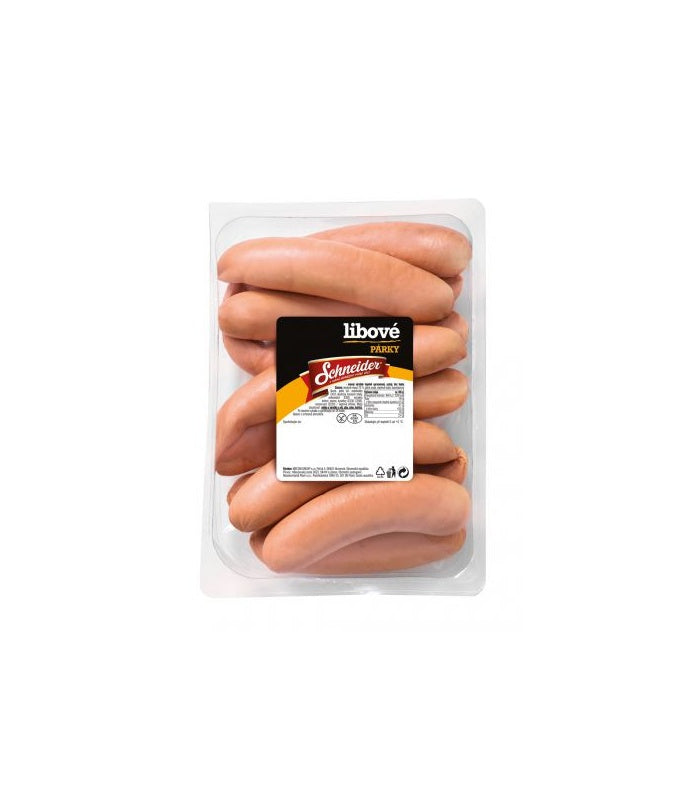 Libové párky 0,9 kg