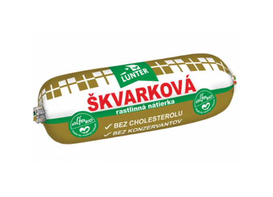 Pomazánka rostlinná Škvarková Lunter 100g