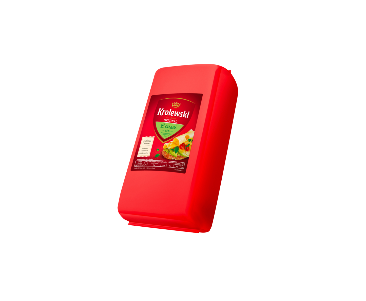Krolewski Sýr 45% cihla cca 3,5kg